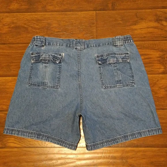 St John's bay men blue jean shorts - Picture 8 of 8
